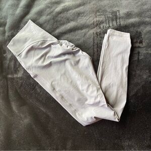 Gymshark Silver Logo Leggings